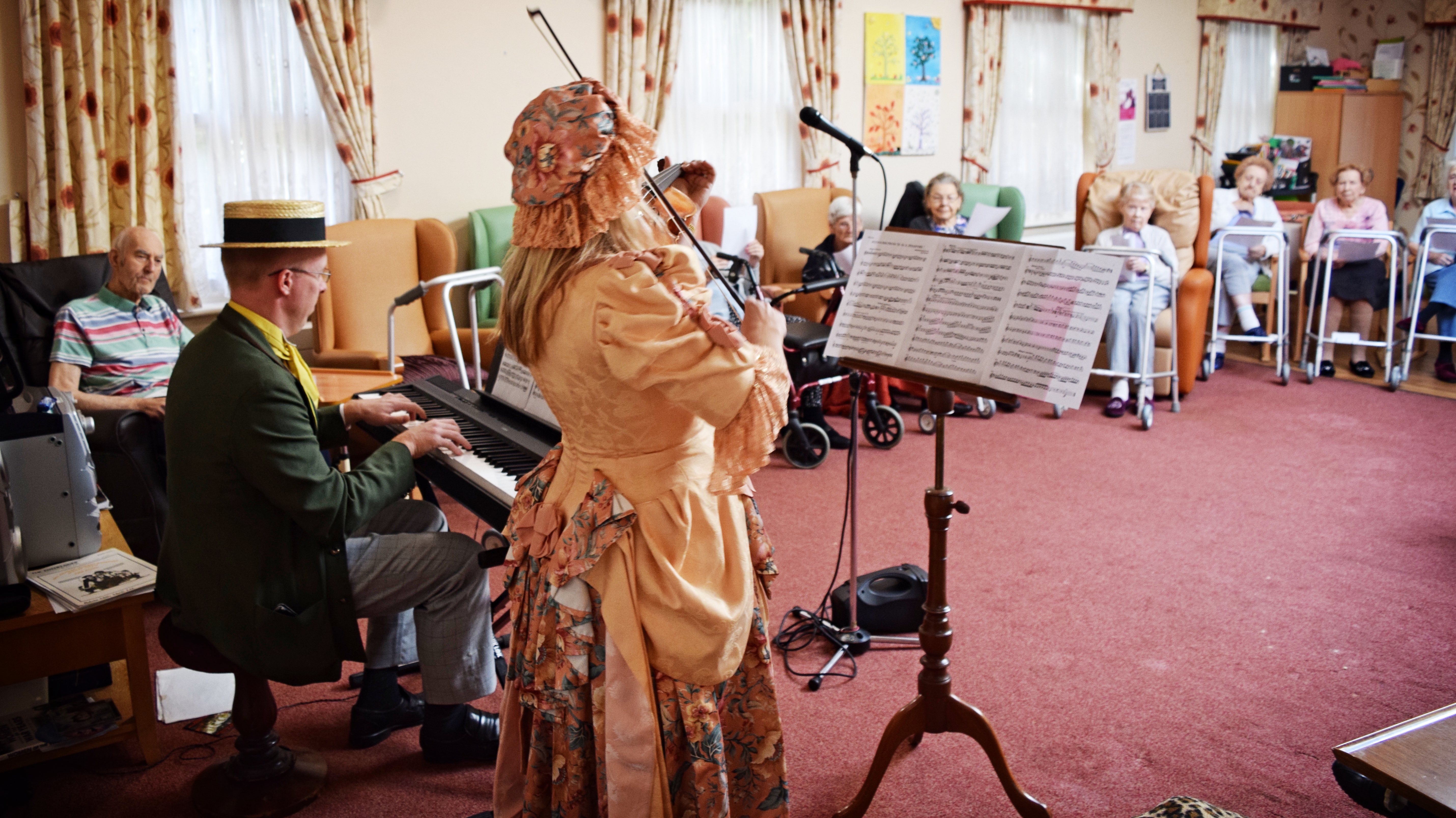 Sunday
                  morning concert in Walsall