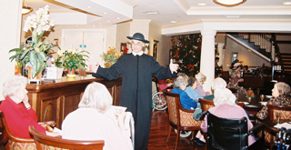 Michael Goldthorpe and Mary Hill in Southampton