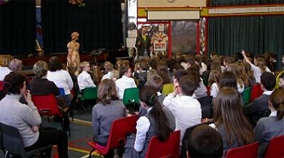 Demonstration of reed organ Glasgow